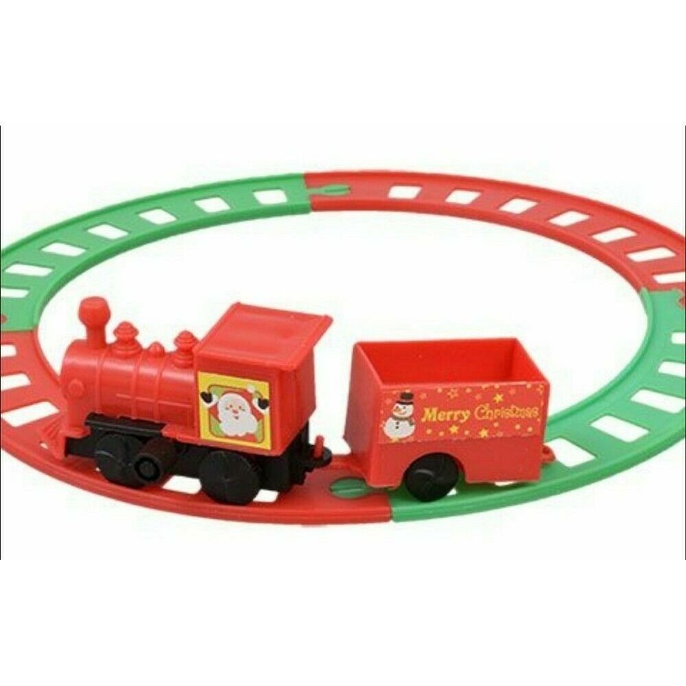 Christmas‎ Wind Up Train Set by Christmas House 6 pieces